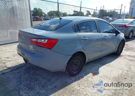 2015 Kia Rio Lx z USA, uszkodzony, nr VIN KNADM4A34F6527225